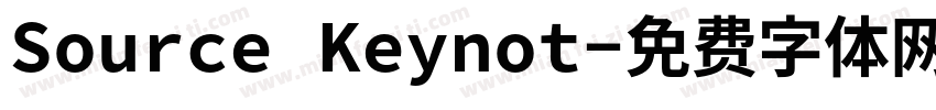 Source Keynot字体转换